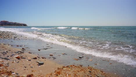 playa vacía en el sur de españa
