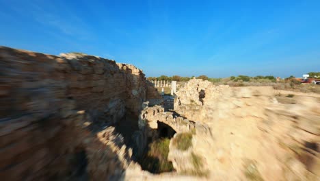 famagusta ruins in salamis salamis harabeleri northern cyprus