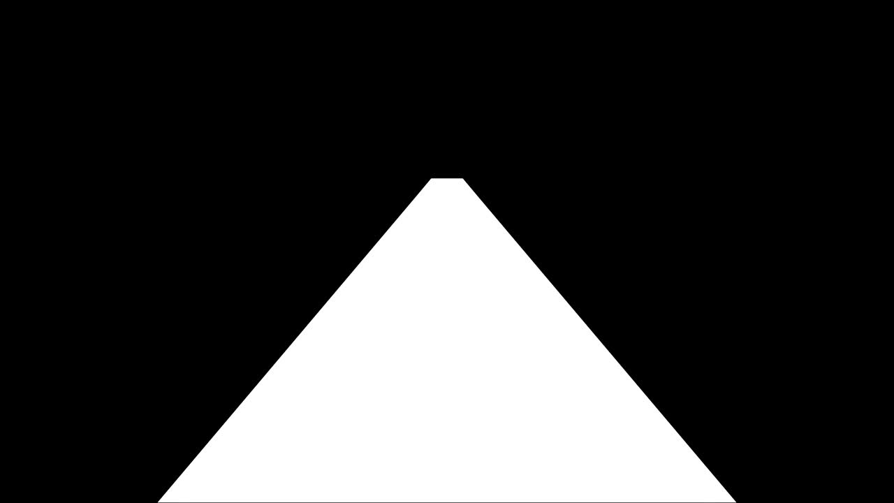 도로에서 이동. 달리기 차선 표시. 선택적인 루마 매트와 함께 루프 애니메이션. 알파 루마 매트는 포함되어 있습니다. 4k 비디오