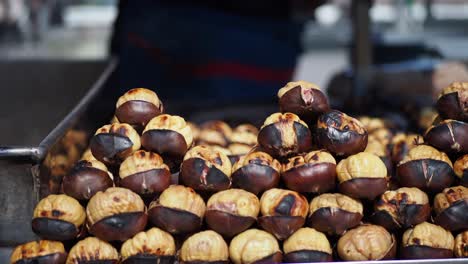 roasted chestnuts: a warm and delicious street food treat