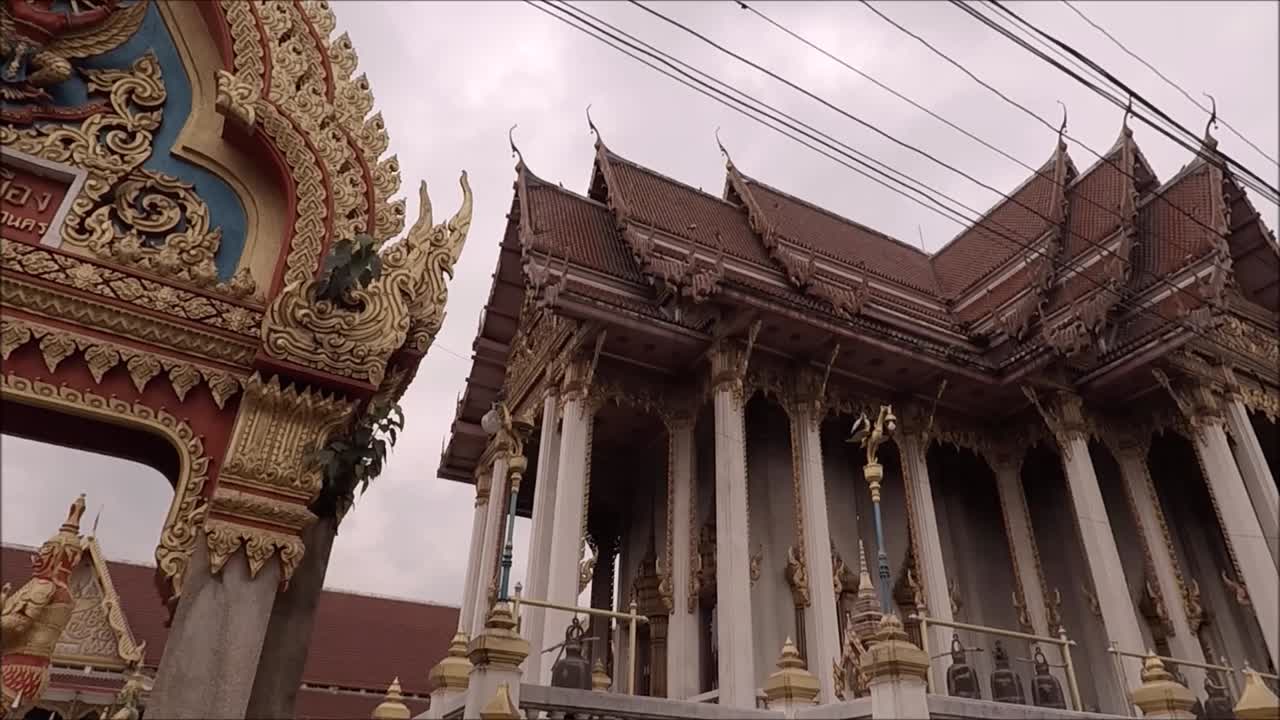 Buddhist Temple near Don Mueang International Airport, Bangkok, Thailand