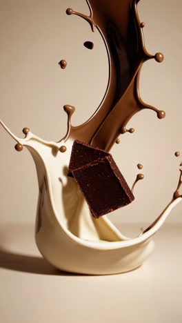 chocolate splash and bar