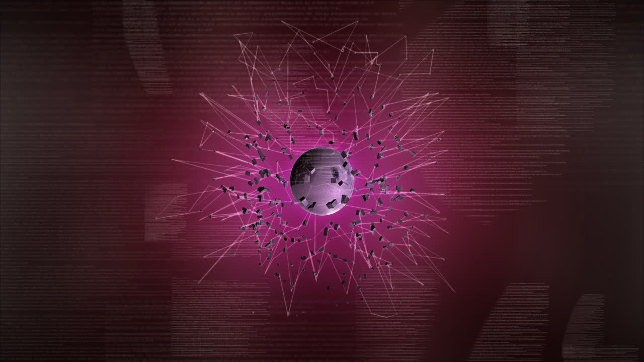 сетевой мир 4k трафик взрыв красный