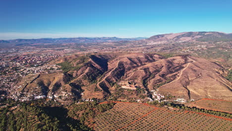 mountainous landscape, sierra nevada. granada. spain