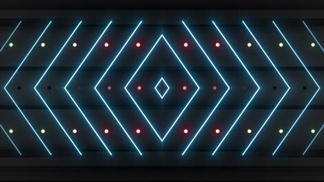 fondo con patrón geométrico de neón