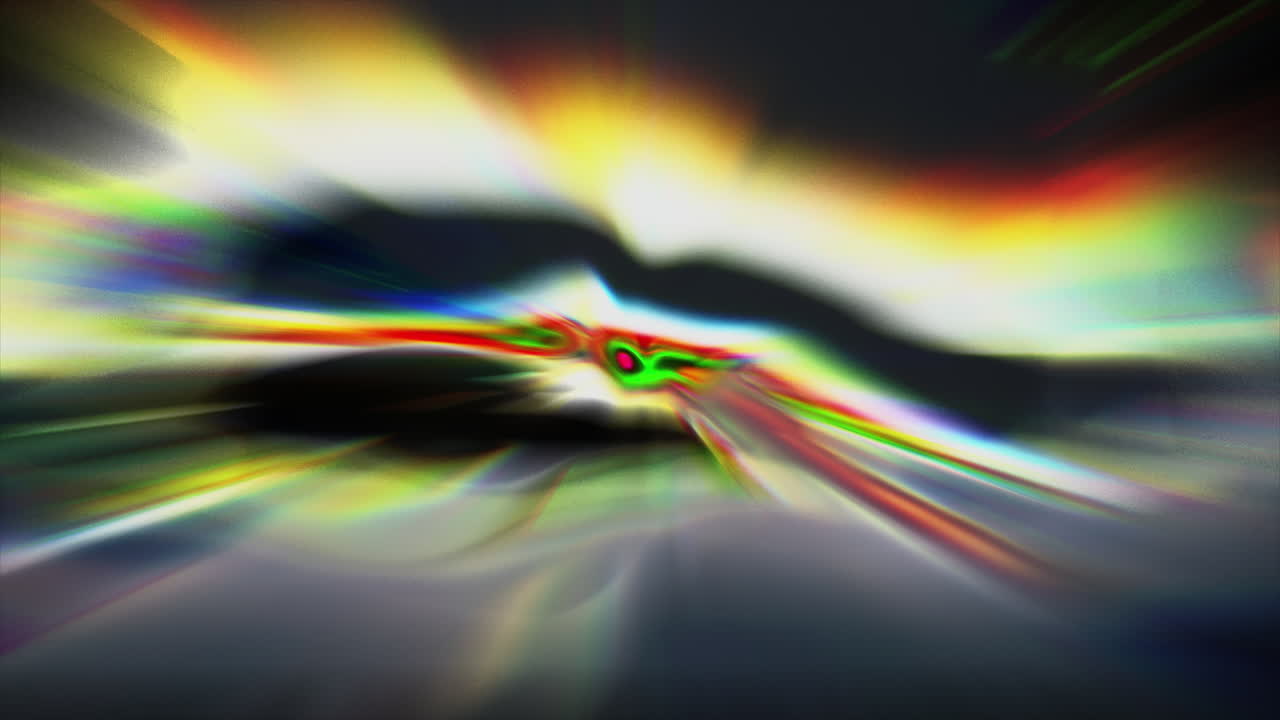 Abstract Colorful Motion Blur