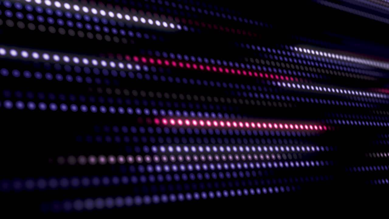 patrón de luz abstracto con puntos azules y rosados