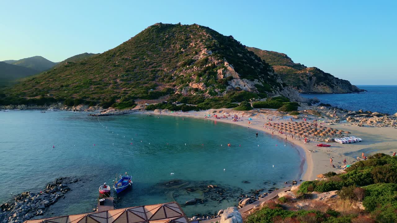 타 몰렌티스 해변, 빌라시미우스, 사르데니아 남쪽