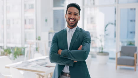 Face,-leadership-and-businessman-with-arms-crossed