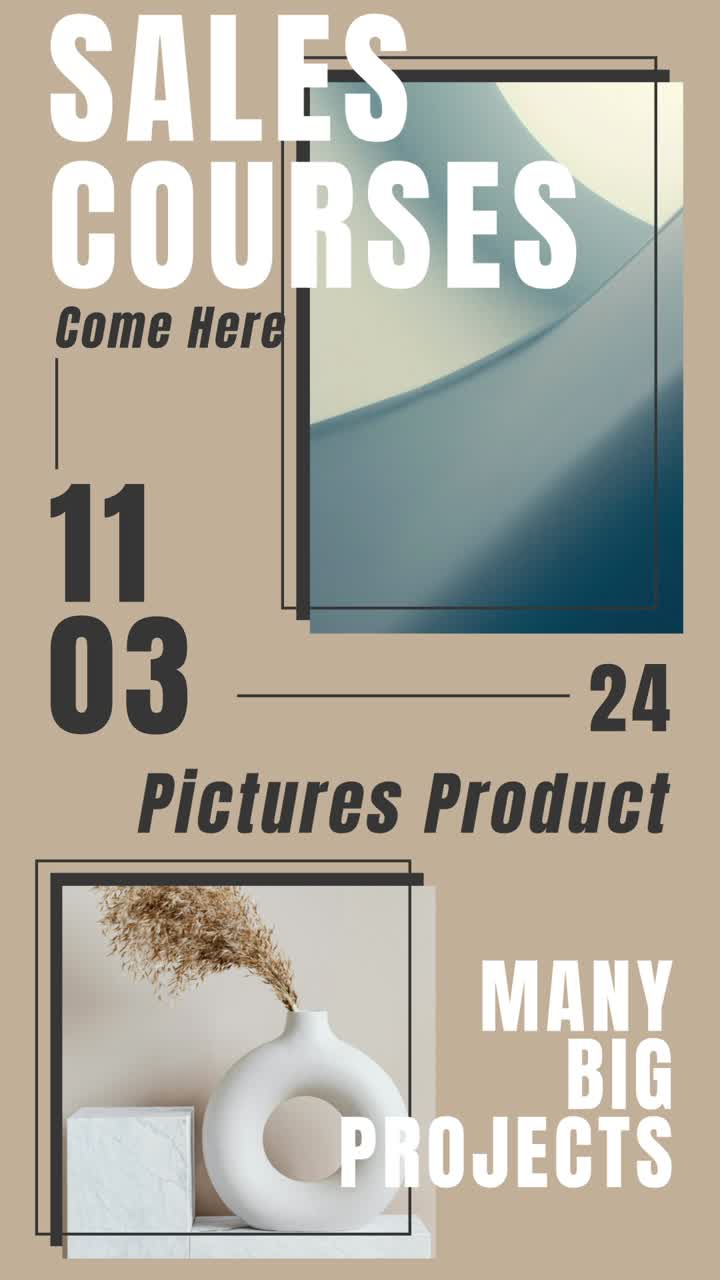 Dristig minimalisme plakat 19