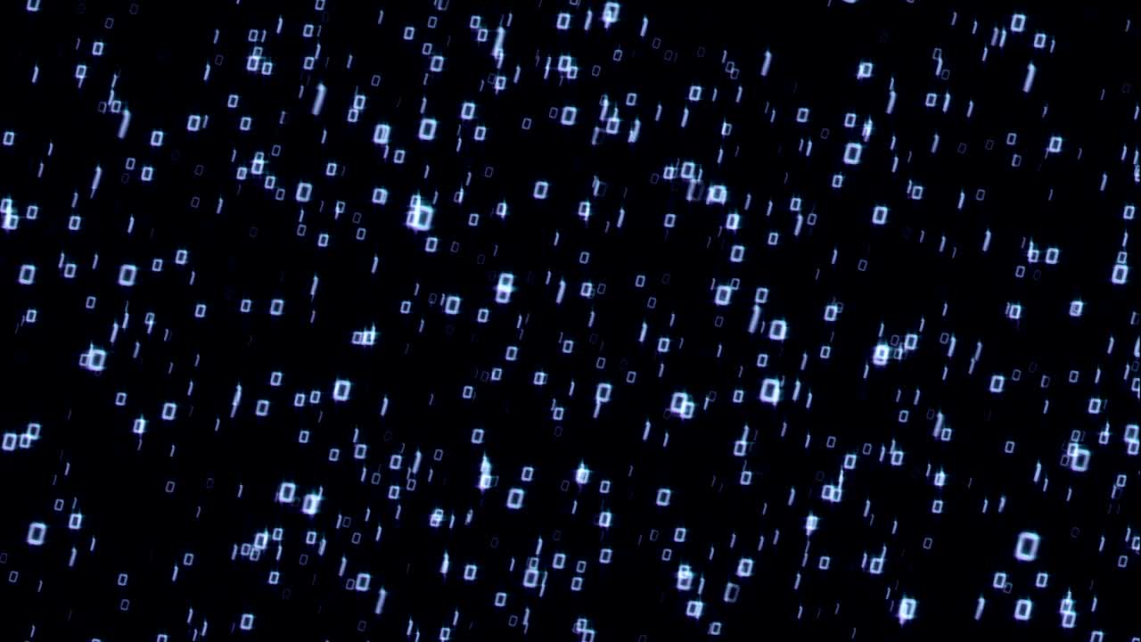 abstract motion graphics - "digital" space (loop)