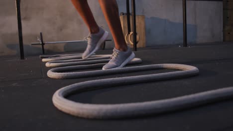 Entrenamiento-Cruzado-En-Un-Gimnasio