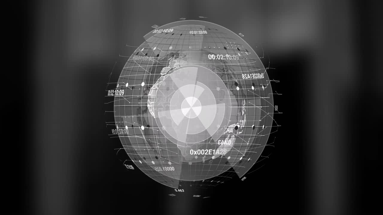 범위 스캔, 숫자 및 데이터 처리의 애니메이션