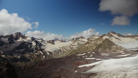 majestic mountain scenery with glaciers