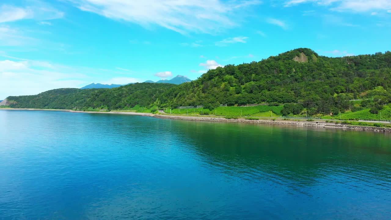 시레토코의 아름다운 해안선