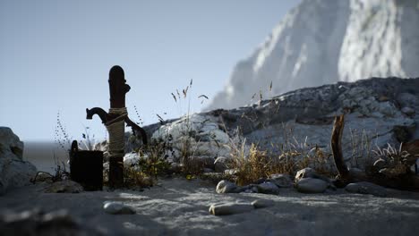 retro-rust-hand-water-pump