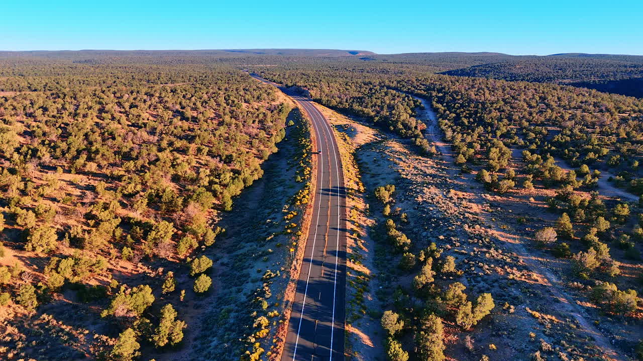Bright canyon landscape overview. A bright and wide view reveals the canyon’s layered terrain
