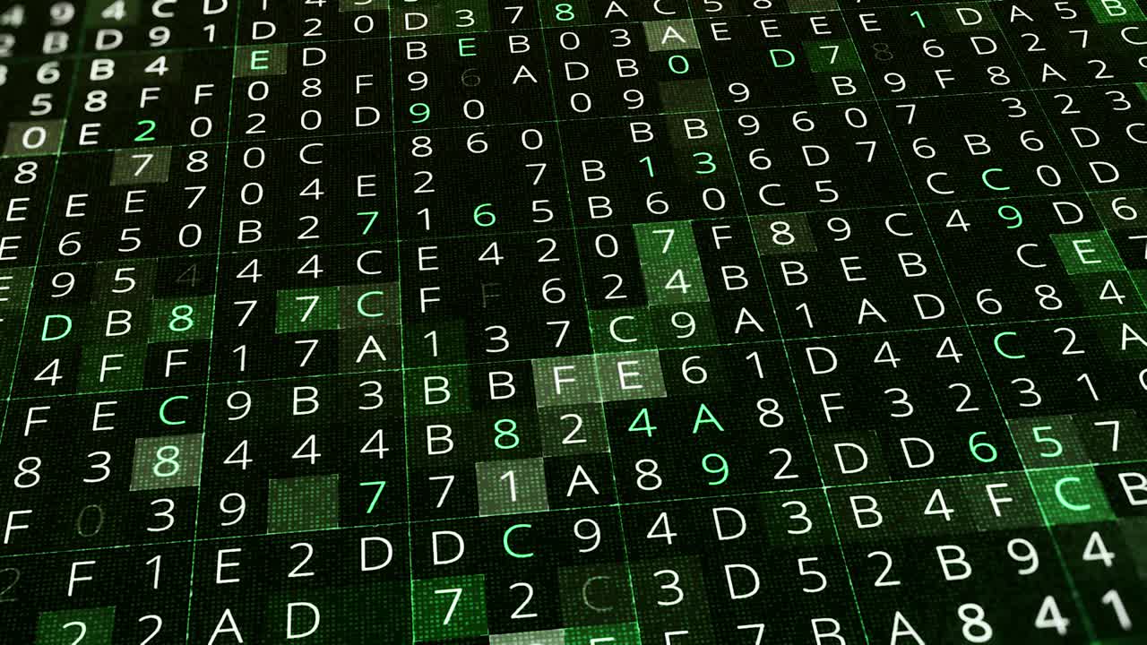 fondo de la matriz digital