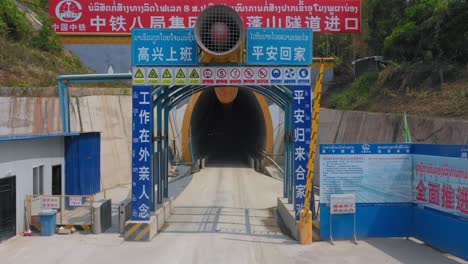 Tunnel Construction Site