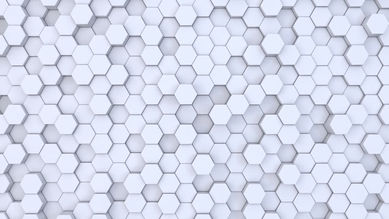 abstracto moderno hexágono blanco fondo geométrico