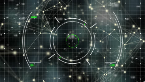 Animation-of-network-of-connections-over-scope-scanning