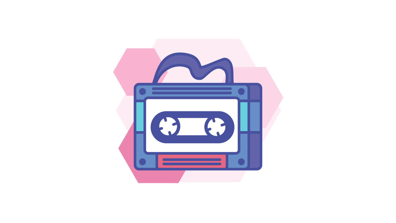 빈티지 카세트 테이프