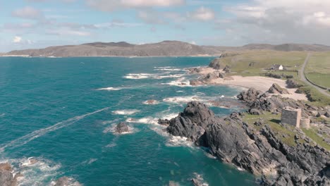 Doagh-Castle-in-Inishowen,-Donegal--Ireland