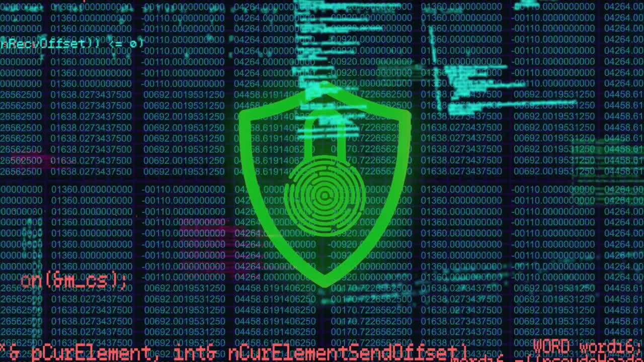 icono de candado de seguridad contra el procesamiento de datos