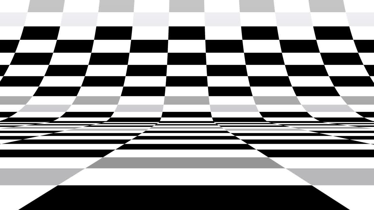 픽셀화 된 디지털 스크린 텍스처 모노크로마틱 흑백 무작위 변경 패턴으로 컬러 애니메이션