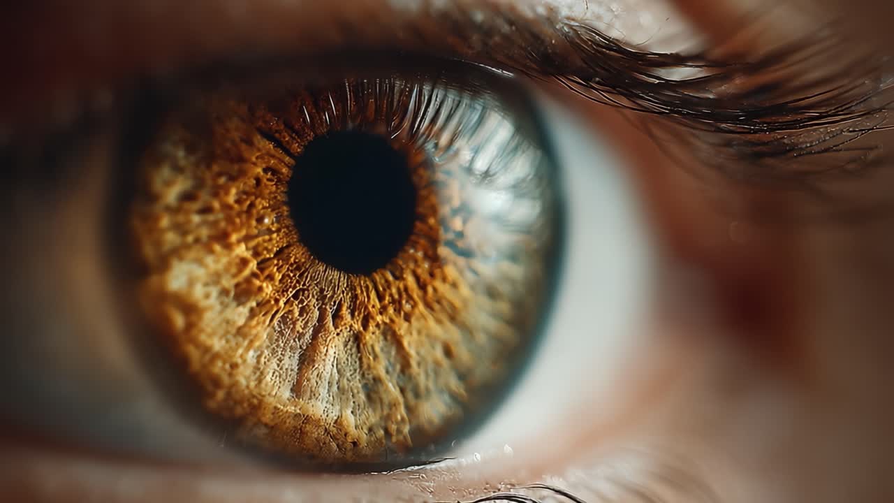 A Captivating Journey Through the Eye: Exploring the Complex Structure and Beauty of the Human Iris in Stunning Detail