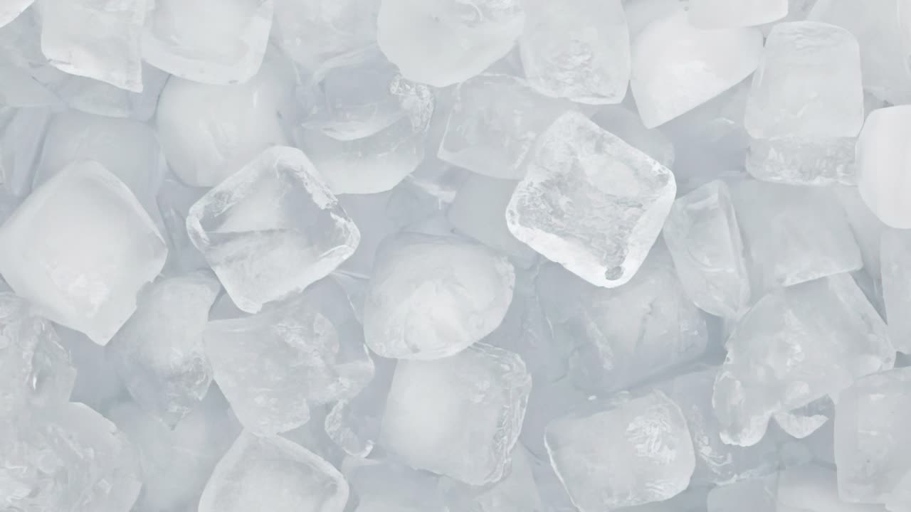 Ice Cubes Detail, Abstract Background