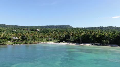 Spectacular-vortex-bird-sight-view-approaching-to-the-beach