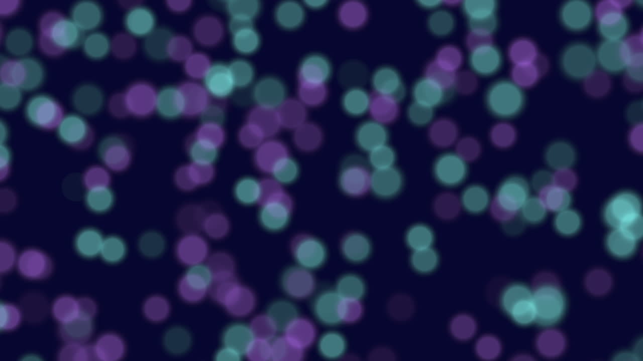 gran bokeh colorido y destellos en la galaxia oscura