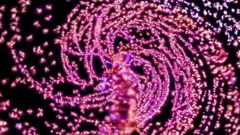 mesmerizing vortex of swirling blue glitter creates a captivating display of sparkling light, perfect for adding a touch of magic and wonder to any project