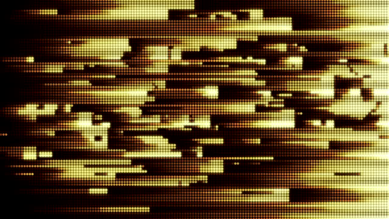 4K Abstract Glitch Technology Background