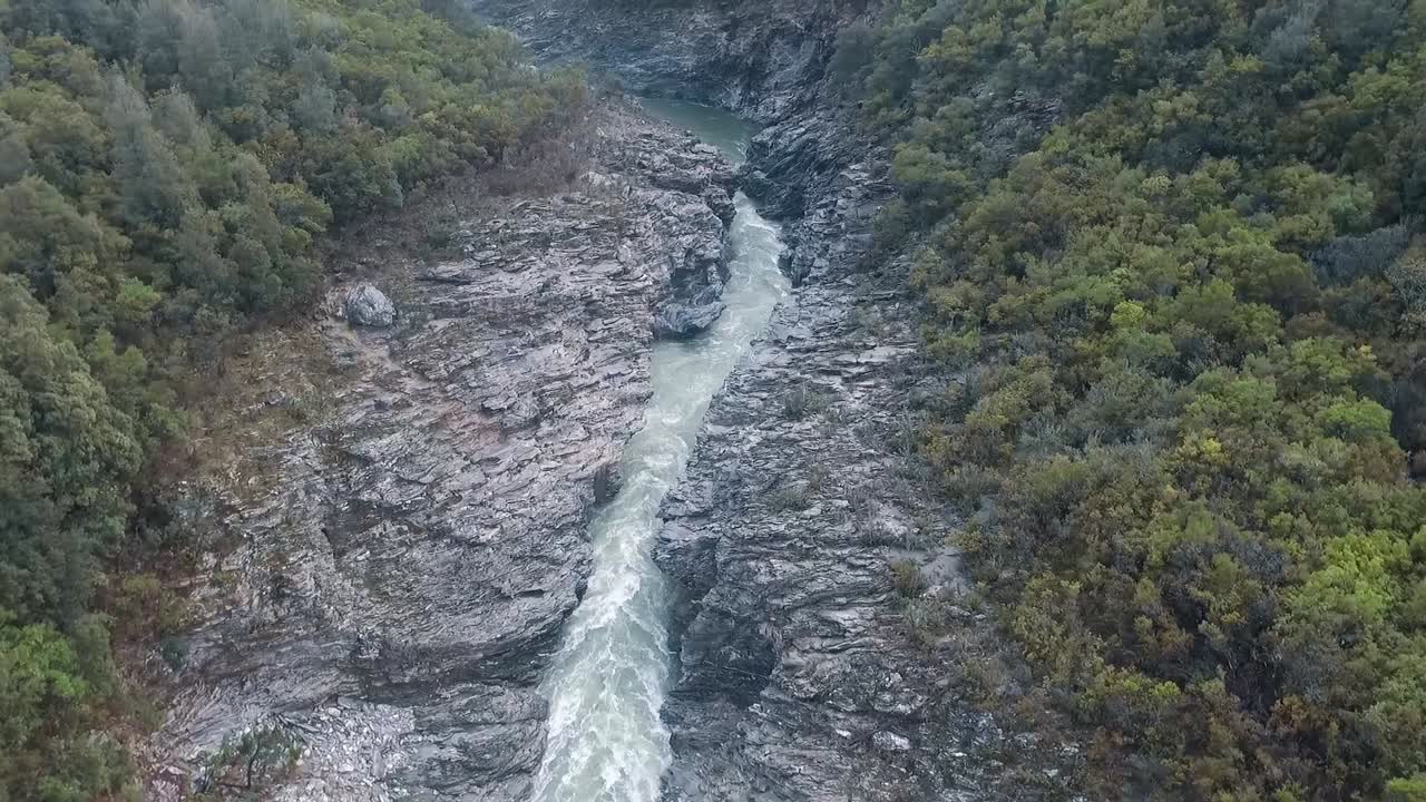 The Tavignano River In the beautiful island of Corsica, France