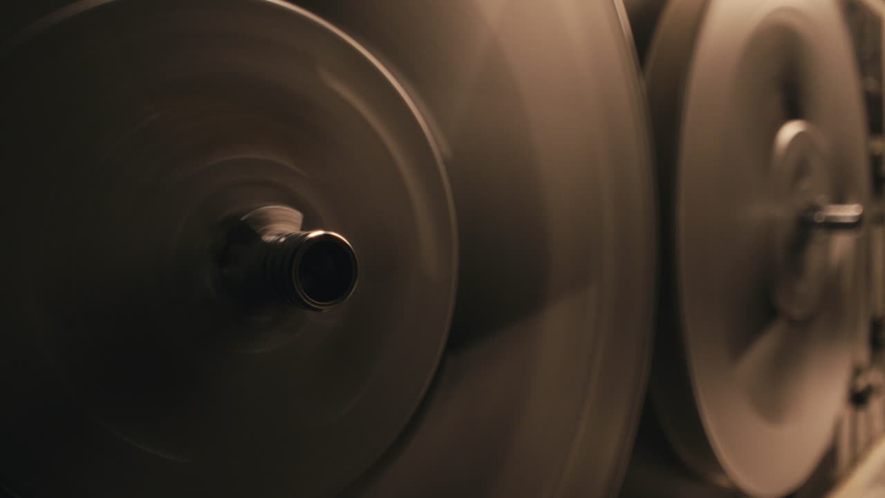 A vintage tape recorder