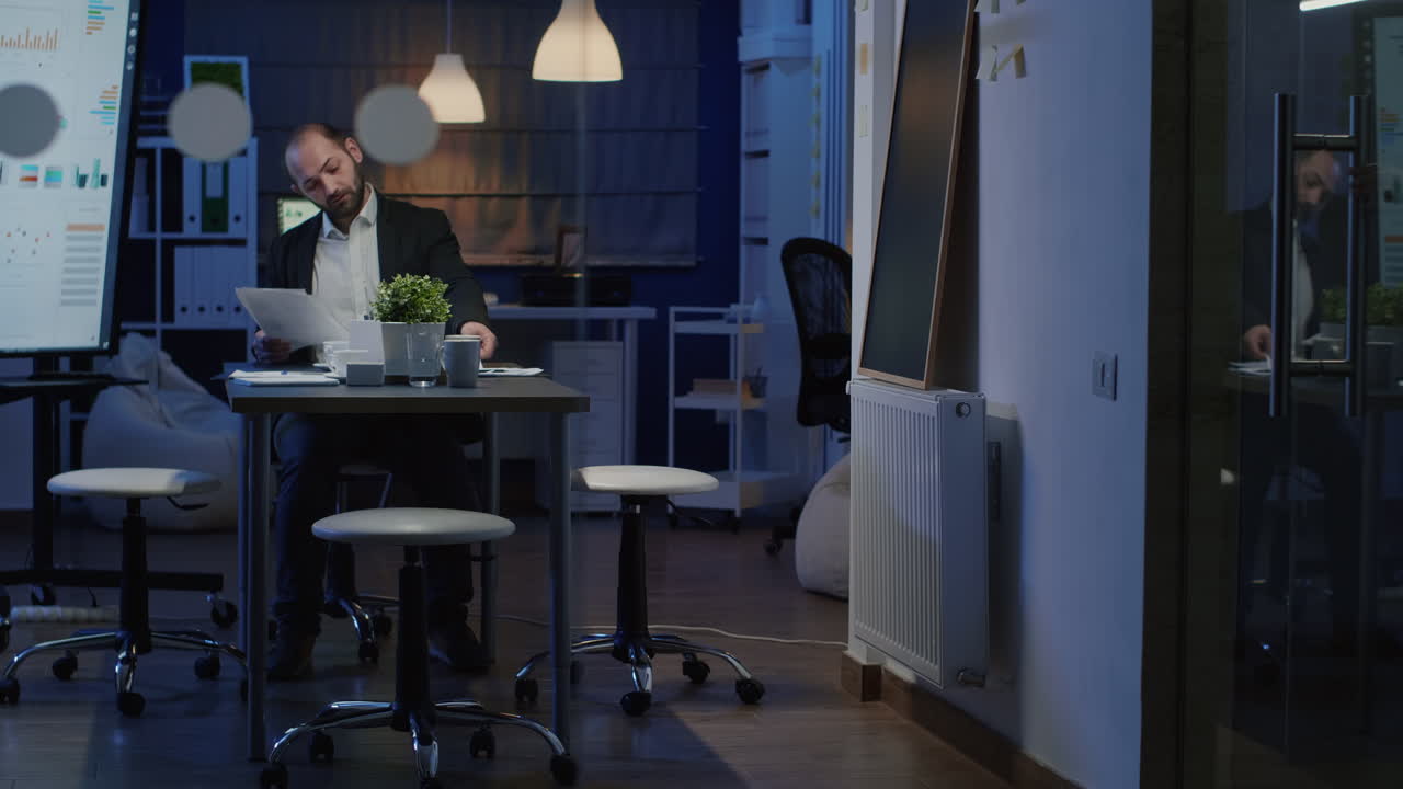 Multi ethnic business team working in meeting room planning management strategy