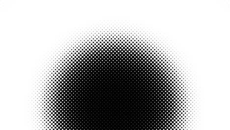 mysterious halftone image enigmatic face comprised of dots