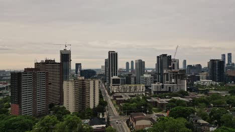 skylines at the modern cityscape at the central business district