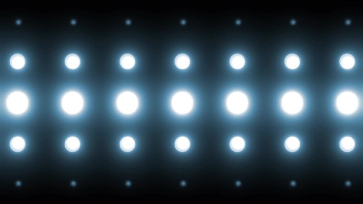 Array of Stage Lights