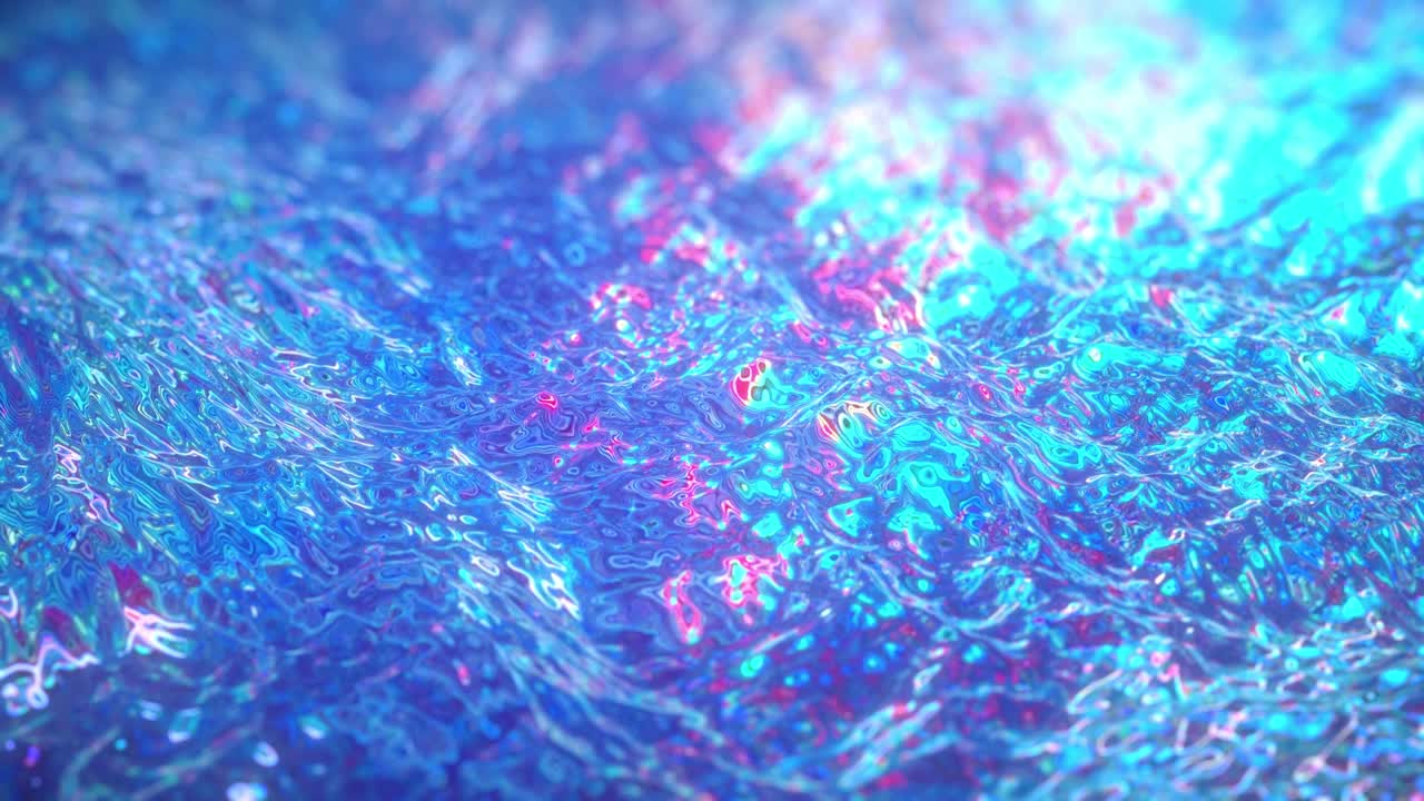 밝은 액체 표면 물 바다 루프 애니메이션