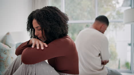 a couple experiencing relationship problems