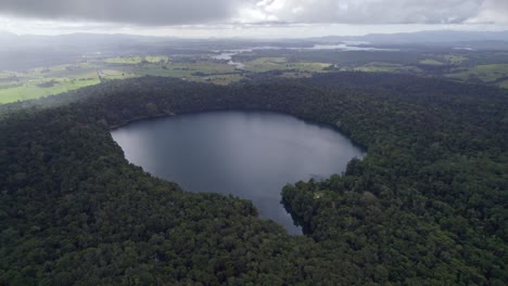 atherton tableland, queensland, australia - 공중 드론 샷