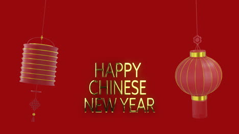 Animation-of-happy-chinese-new-year-ext-over-lanterns-and-chinese-pattern-on-red-background