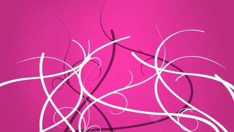 3d pink background