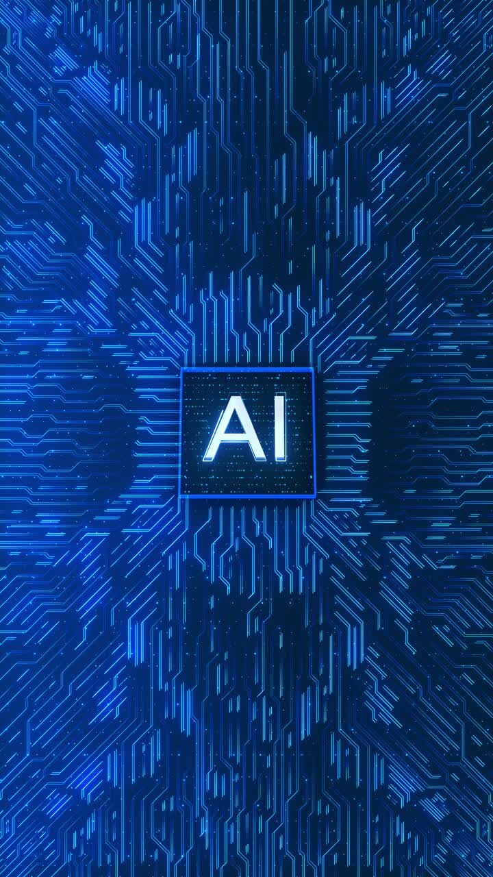 Artificial intelligence technology background systems circuit boards ai chipset circuit board