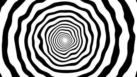 cartoon abstracts spiral tunnel animations. hand drawn style.