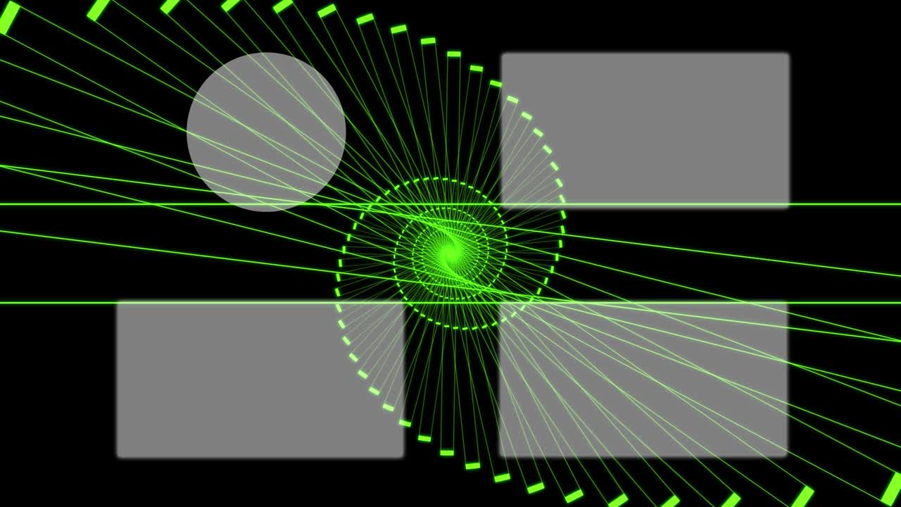 모양 연속 진행 끝 카드 끝 화면 모션 그래픽
