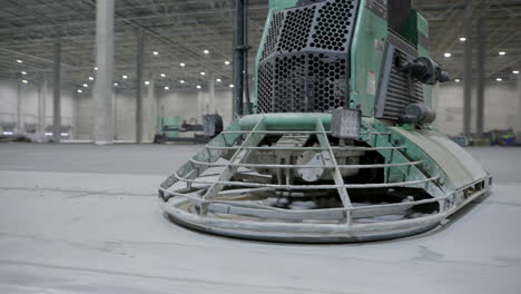 concrete floor polishing and finishing in a warehouse